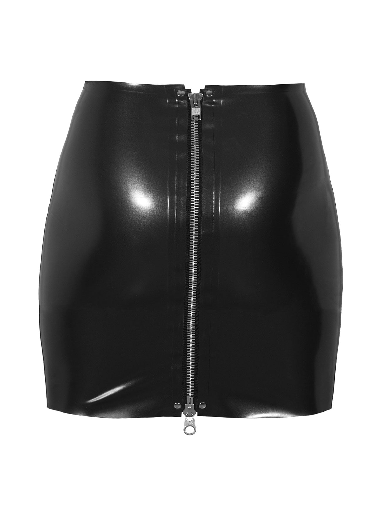 Zip Mini Skirt